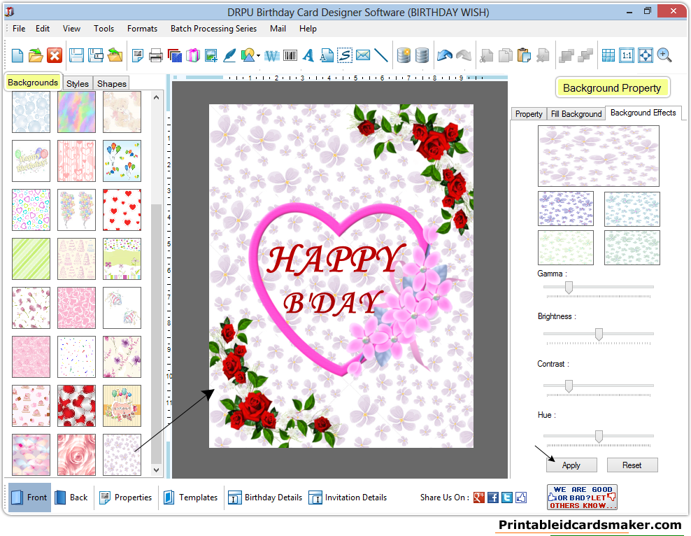 birthday card maker online free printable cards design templates